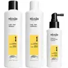 Nioxin Système 1   Kit - Traitement pour cheveux naturels légèrement fragilisés 3 unités