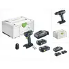 Festool TXS 18-Basic accuschroefboormachine 18 V 40 Nm borstelloos + 2...