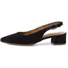 Escarpin Femme - TAMARIS - Daim Bleu - Talon Large - élégante