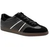 Basket Basse Cuir Tamaris - Noir