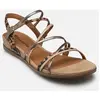 Sandales à Bride - TAMARIS - Tan comb - Femme - Plat - Synthétique