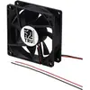 Tru Components TC-MX8025-24V0.08A Axiallüfter 24 V/DC 67.8 m³/h (L x B...
