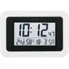 KW9101 Wandklok Solar, Zendergestuurd 280 mm x 190 mm x 23 mm Wit