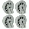 VHBW vhbw 4x Roulette pour panier inférieur compatible avec Bosch lave...