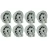 VHBW vhbw 8x Roulette pour panier inférieur remplacement pour 00165314...