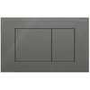 Geberit Sigma40 bedieningsplaat - 2-toets spoeling - vierkant - glas -...
