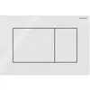 Geberit Sigma01 bedieningsplaat - 2-toets spoeling - vierkant - Alpien...