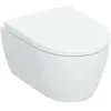 Geberit, Cuvette toilettes + bidet, Abattant de W.-C. iCon sans réserv...
