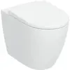 Geberit iCon pack staande wc diepspoel met zitting Wit