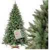 FAIRYTREES Sapin de Noël artificiel, Nordmann Premium 220 cm, Éléments...