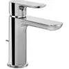 Villeroy & Boch O.novo Eengreeps wastafelkraan met trekstang-afvoergar...