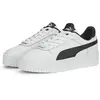 PUMA Carina Street Femme Baskets, Puma White Puma Black Puma Silver, 38 EU