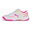 PUMA Solarcourt RCT Unisex Sportschoenen - Wit/Roze/Geel - Maat 38