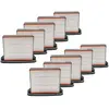 VHBW vhbw Lot de 10x filtres d'aspirateur compatible avec Spit AC1600,...