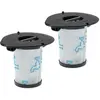 VHBW vhbw 2x filtres d'aspirateur compatible avec Rowenta Air Force 46...