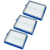 VHBW vhbw lot de 3x Filtres aspirateur (HEPA, fibre de verre), compati...