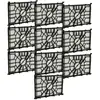 vhbw 10x filtre protection moteur compatible avec Bosch BGB45, BGB7, B...