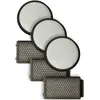 VHBW vhbw Lot de 6 filtres compatible avec Moulinex MO3718PA, MO3723PA...
