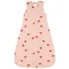 Lässig Laessig - Gigoteuse bébé 4 saisons Heart Peach rose TOG 2.5 - Lassig 62/68