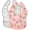 Lässig, Bavoir, Lätzchen Klett-Lätzchen 2er Pack Lightweight Bib - (6 ...