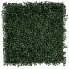 KARAT Décoration murale en plantes artificielles Boxwood Dark-Green 50 x 50 cm