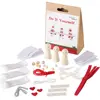 DIY-set voor het zelf maken van versieringen, 3 poppetjes