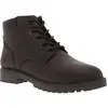 Dockers heren leren enkellaarsjes donkerbruin 57IR002-402320