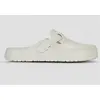 Birkenstock, Sandales, Boston EVA Eggshell (1027381), Blanc, (45)