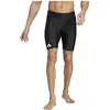 adidas Performance Solid Lange Zwembroek - Heren - Zwart- XS