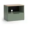 Meuble TV Wido 60x50cm avec tiroir Vert Sonoma Vicco