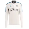 Manchester United Sweat Training Rose Homme Adidas 22/23