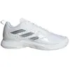 adidas Avacourt, Baskets pour femme, Ftwr White Silver Met Ftwr White, 39.5 EU