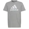 T-shirt enfant - ADIDAS - Big Logo Tee JR - Manches courtes - Gris - 1...