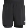 adidas herr adi365 Running Essentials 2in1 Shorts, black, S
