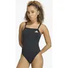 adidas Performance Zwempak met V-rug en Dunne Bandjes - Dames - Zwart