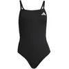 adidas Performance Zwempak met V-rug en Dunne Bandjes - Dames - Zwart