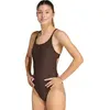 adidas Sportswear Iconisea Geribbeld Badpak met Cups en Dunne Bandjes ...