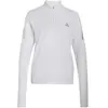 Maillot manches longues 1/4 zip femme adidas Iconic Adi365 Blanc S
