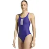 Adidas Performance 3-Stripes V-Back Badpak - Dames - Paars
