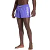 Adidas Sportswear Logo Stretchy Knit Zwemshort 3 Inch - Heren - Groen
