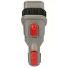 vhbw Brosse combinée 2-en-1 Brosse pour meubles Pinceau suceur compati...