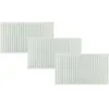 VHBW vhbw 3x filtre à pollen remplacement pour Miele TF-HG4, 6202520 p...