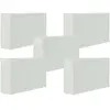 vhbw 5x filtre à pollen remplacement pour Miele TF-HG4, 6202520 pour s...