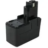 Vhbw - Batterie compatible avec Bosch gbm 9.6VSP-3, gbm 9.6VES-3, gbm 9.6 VSP-2, gsb 9.6VES, gli 9.6V, gdr 90 outil électrique (2000 mAh, NiMH, 9,6 v)