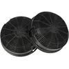 2x Filtres à charbon actif compatible avec Faure FHC60131X, FHC90131N,...