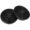 2x Filtres à charbon actif remplacement pour Philips 484000008780 pour...