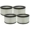 Vhbw - 4x filtre compatible avec Germania 20l (175100109) aspirateur d...