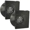 2x Filtres à charbon actif remplacement pour Elica F00189/S, KIT016140...