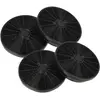 4x Filtres à charbon actif compatible avec Hotpoint-Ariston HE6TIX, HE...