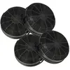 4x Filtres à charbon actif compatible avec Elica missy M20 SL3V 2L, M2...
